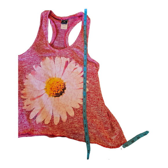 Stranded XS Pink Sleeveless Flower Tank Top - Picture 6 of 7